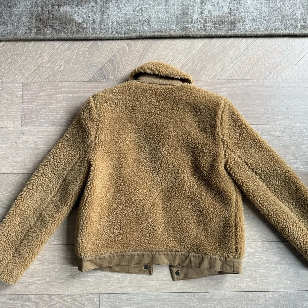 Madewell Brown Sherpa-Lined Jacket - Picture 8 of 8